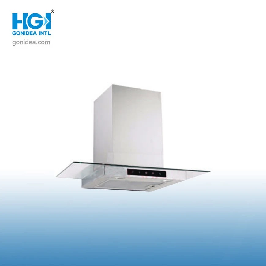 Capa de vidro moderada de alta qualidade Th-9004 da escala do lado superior da sução da cozinha grande