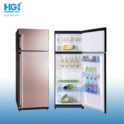 Bcd-468CZ Porta de vidro duplo superior congelador frigorífico vertical 468L Grande capacidade