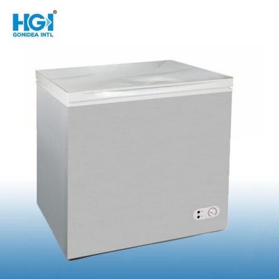 Commercial Freezer Com porta de vidro única Freezer de caixa 162L Modelo Bd/Bc-162qg