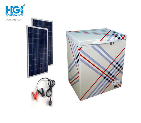 Congelador favorável ao meio ambiente 112L AC110V das energias solares a 240V