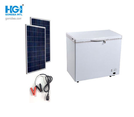 Das energias solares 212L do congelador 12V pés cúbicos do compressor da C.C. do refrigerador 7,5 exteriores