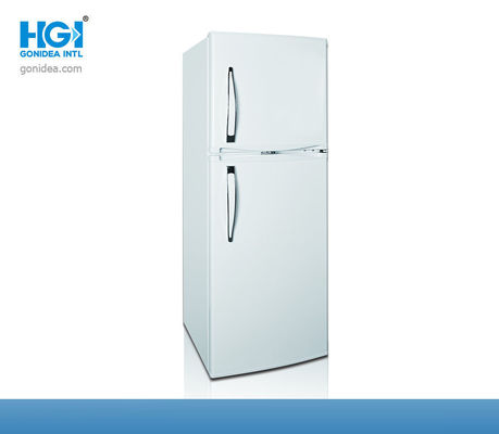 Refrigerador superior do congelador da porta de vidro de 220 fabricantes do litro para a casa