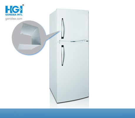 Refrigeradores superiores do congelador da temperatura dupla 220 litros congelador de refrigerador ereto de 12 volts