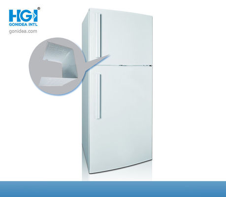 CE 16,5 superior do Ft R134a do Cu dos refrigeradores do congelador da porta do litro 2 de HGI 470 de aço inoxidável