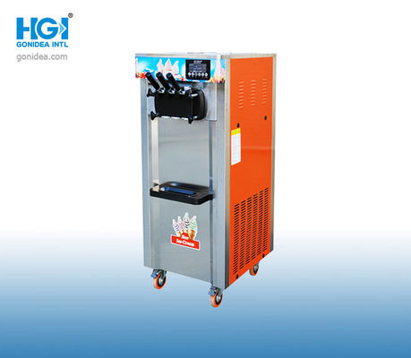 Punho comercial dos fabricantes de gelado três de HGI 50Hz 2.8KW para o iogurte congelado
