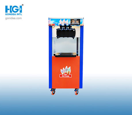 sabor macio da máquina do gelado do restaurante 60HZ de 50dB 51.5in único