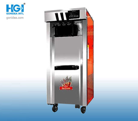 O automóvel da loja de Gonidea refrigerou fabricantes de gelado comerciais 54*76*13.1cm 50dB