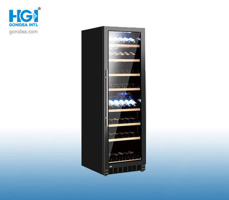 Garrafas 270L do refrigerador 143 do vinho da zona do controle do toque de Dital únicas