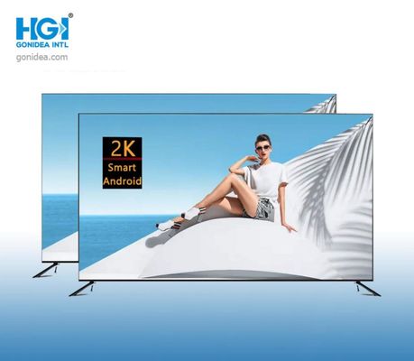 Alta resolução sem fronteira da tevê do painel LCD do diodo emissor de luz do OEM 2K HD