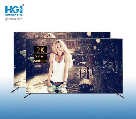 Televisão completa do tela plano de HD tevê sem fronteira esperta do diodo emissor de luz do diodo emissor de luz de 32 polegadas