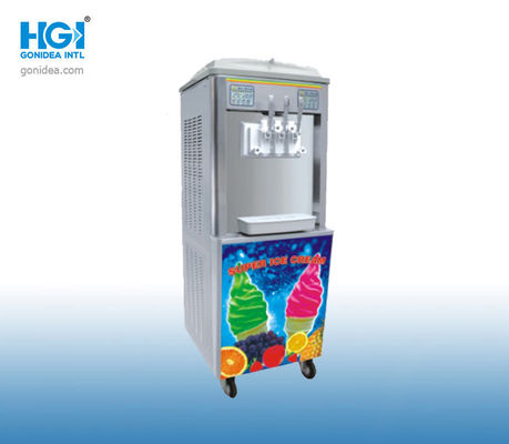 Máquina comercial do congelador do gelado do leite de aço inoxidável