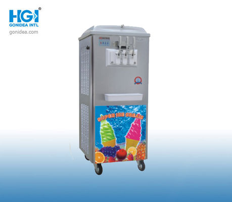 Anúncio publicitário de fatura macio duro do alimento da máquina do gelado do iogurte do saque